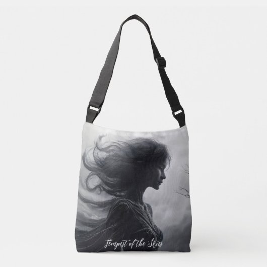 "Storm van de Hemel" Crossbody Tas (Voorkant)