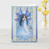 Storm van de Kaart van Faery van de Winter van het (Gele Bloem)