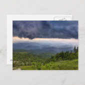 Storm van de opa Mountain Briefkaart (Voorkant / Achterkant)