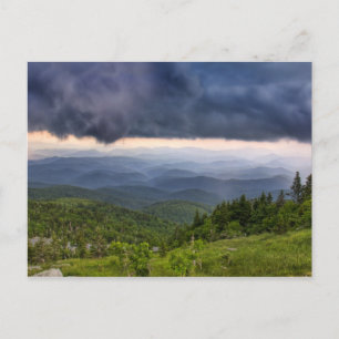 Storm van de opa Mountain Briefkaart