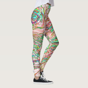 Storm van gehakte sporen leggings