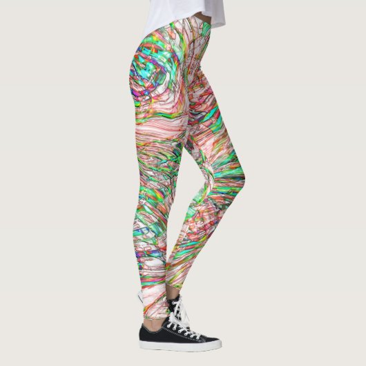 Storm van gehakte sporen leggings (Rechts)