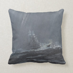Storm van Gneisenau in het Noord-Zee 1940. 2006 Kussen
