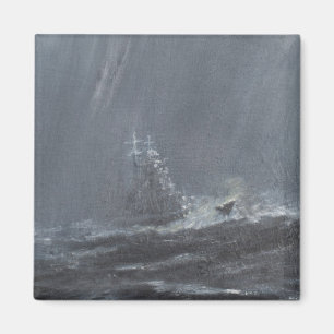Storm van Gneisenau in het Noord-Zee 1940. 2006 Magneet
