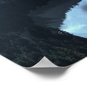 Storm van het meer van Tahoe Poster (Hoek)