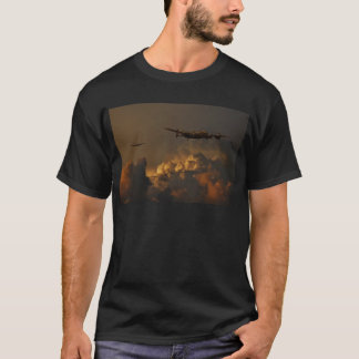 Storm van lancasterbommenwerper t-shirt