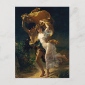 Storm van Pierre Auguste Cot (1880) Briefkaart (Voorkant)