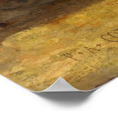 Storm van Pierre Auguste Cot (1880) Poster (Hoek)