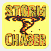 Storm Vierkante Sticker (Voorkant)