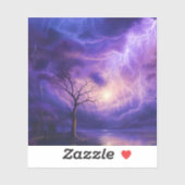 Storm voor aanscherping sticker (Vel)