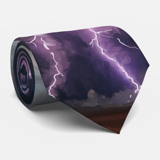 Storm voor het verlichten van wolken stropdas (Opgerold)