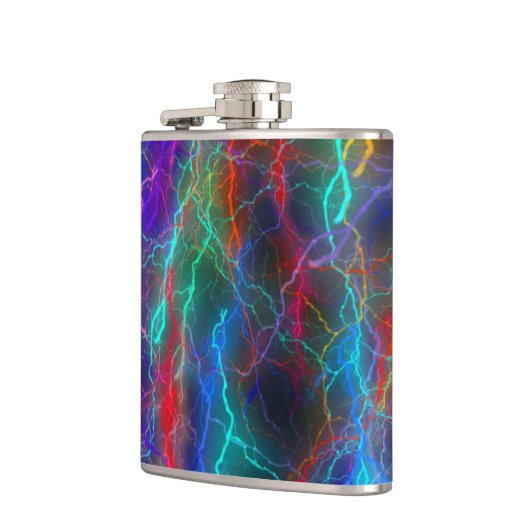 Storm voor regenboogverlichting heupfles (Links)