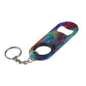 Storm voor regenboogverlichting mini flessenopener (Voorkant Gekanteld)