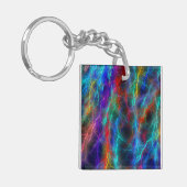 Storm voor regenboogverlichting sleutelhanger (Voorkant Links)