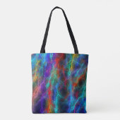 Storm voor regenboogverlichting tote bag (Achterkant)