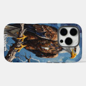 Storm Watch: adelaar op kale tak Case-Mate iPhone Case (Achterkant (horizontaal))