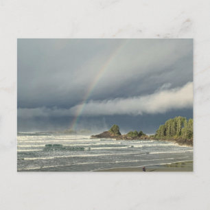 Storm Watching in Tofino British Columbia Briefkaart
