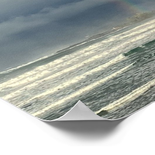 Storm Watching in Tofino British Columbia Poster (Hoek)