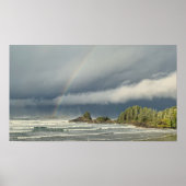 Storm Watching in Tofino British Columbia Poster (Voorkant)
