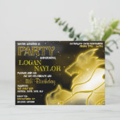 Storm Wolf Astral Glow Kaart (Staand voorkant)