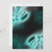 Storm Wolf Blackout Party-uitnodigingen Kaart (Achterkant)