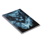 Storm Wolf Geest Notitieboek (Rechterzijde)