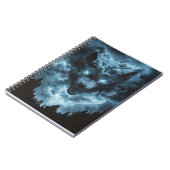Storm Wolf Geest Notitieboek (Linkerzijde)