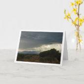 Storm wolken boven Valencia Kaart (Gele Bloem)