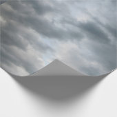 Storm wolken breken cadeaupapier (Hoek)