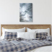 Storm wolken breken canvas afdruk (Insitu (Slaapkamer))