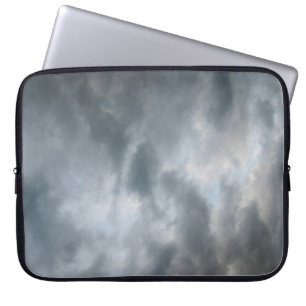 Storm wolken breken laptop sleeve