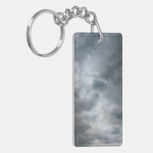 Storm wolken breken sleutelhanger (Voorkant Links)