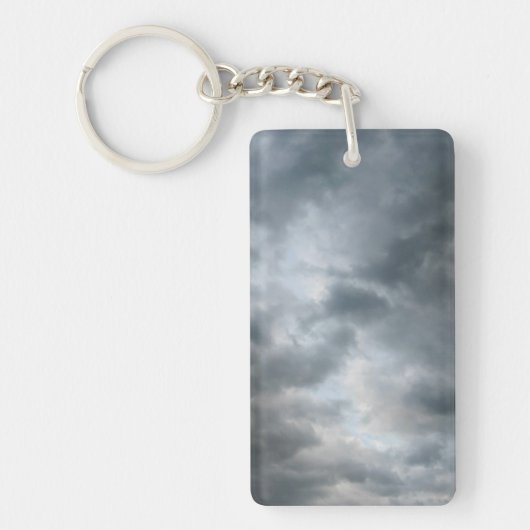 Storm wolken breken sleutelhanger (Voorkant)