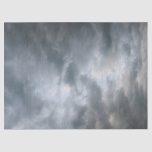 Storm wolken breken tissuepapier (Voorkant)