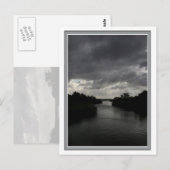 Storm wolken briefkaart (Voorkant / Achterkant)