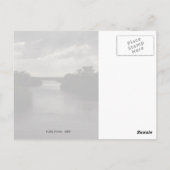 Storm wolken briefkaart (Achterkant)