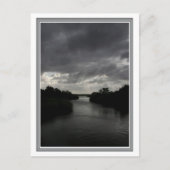 Storm wolken briefkaart (Voorkant)