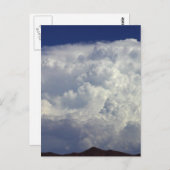 Storm wolken briefkaart (Voorkant / Achterkant)