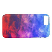 Storm wolken bubbelen blauw Case-Mate iPhone case (Achterkant (Horizontaal))