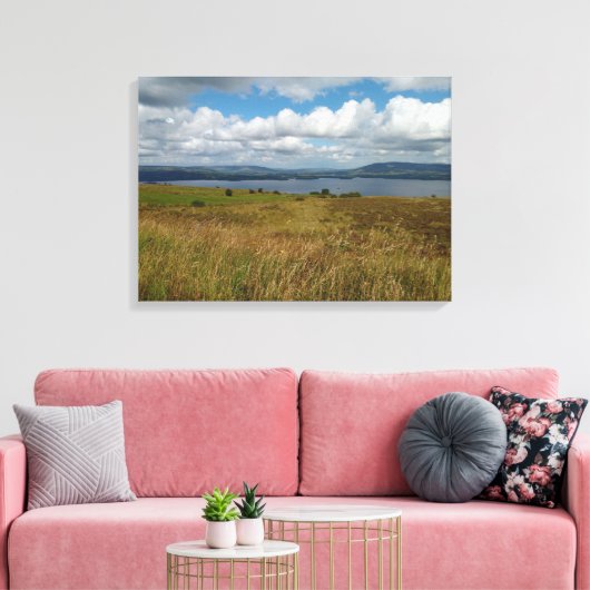 Storm wolken canvas afdruk (Insitu (Woonkamer))
