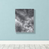 Storm wolken canvas afdruk (Insitu (Houten vloer))