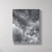Storm wolken canvas afdruk (Voorkant)