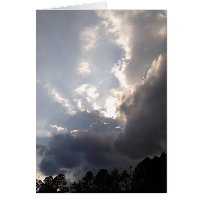 storm wolken die binnenrollen (Voorkant)