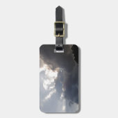 storm wolken die binnenrollen bagagelabel (Voorkant verticaal)