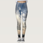 Storm wolken leggings (Voorkant)
