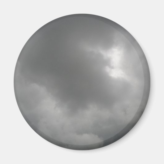 Storm wolken magneet (Voorkant)
