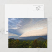 Storm wolken over Australisch landschap Briefkaart (Voorkant / Achterkant)