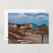 Storm wolken over boedva briefkaart (Voorkant / Achterkant)