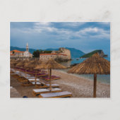 Storm wolken over boedva briefkaart (Voorkant)