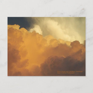 Storm wolken over Cleveland, Tennessee Briefkaart